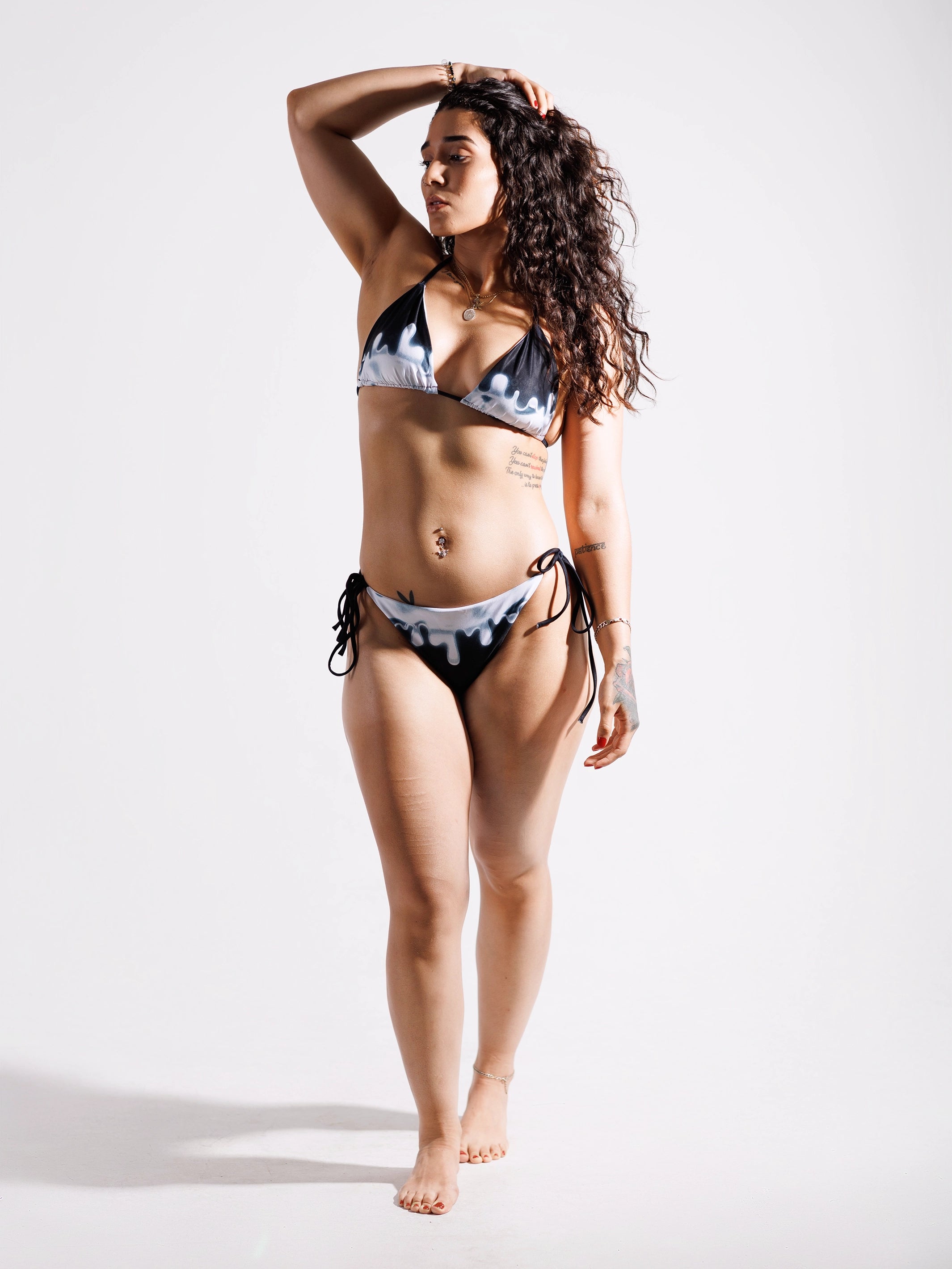 VELVISIONS DREAMY CHROME BIKINI SET