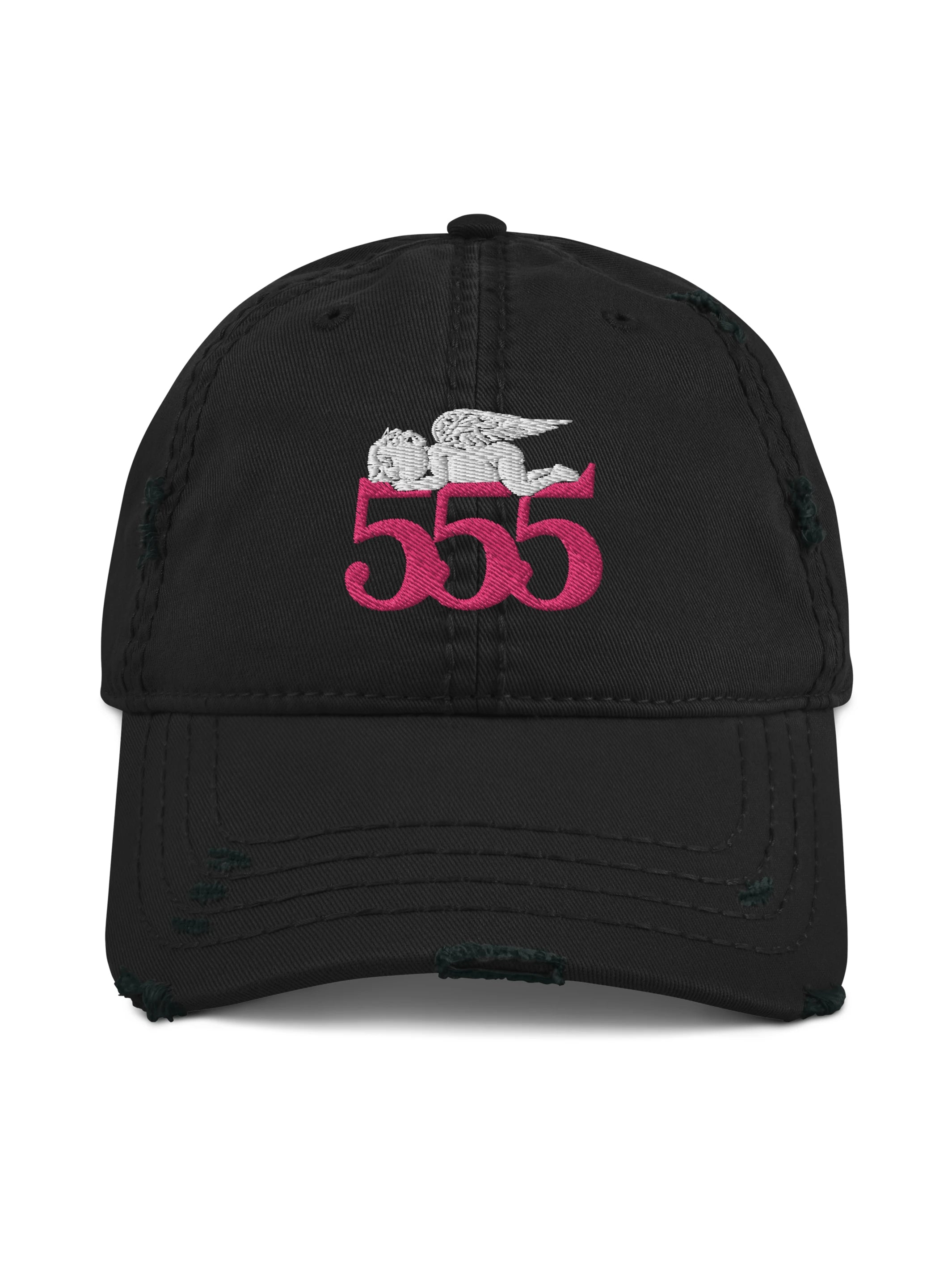 VELVISIONS 555 DISTRESS DAD HAT