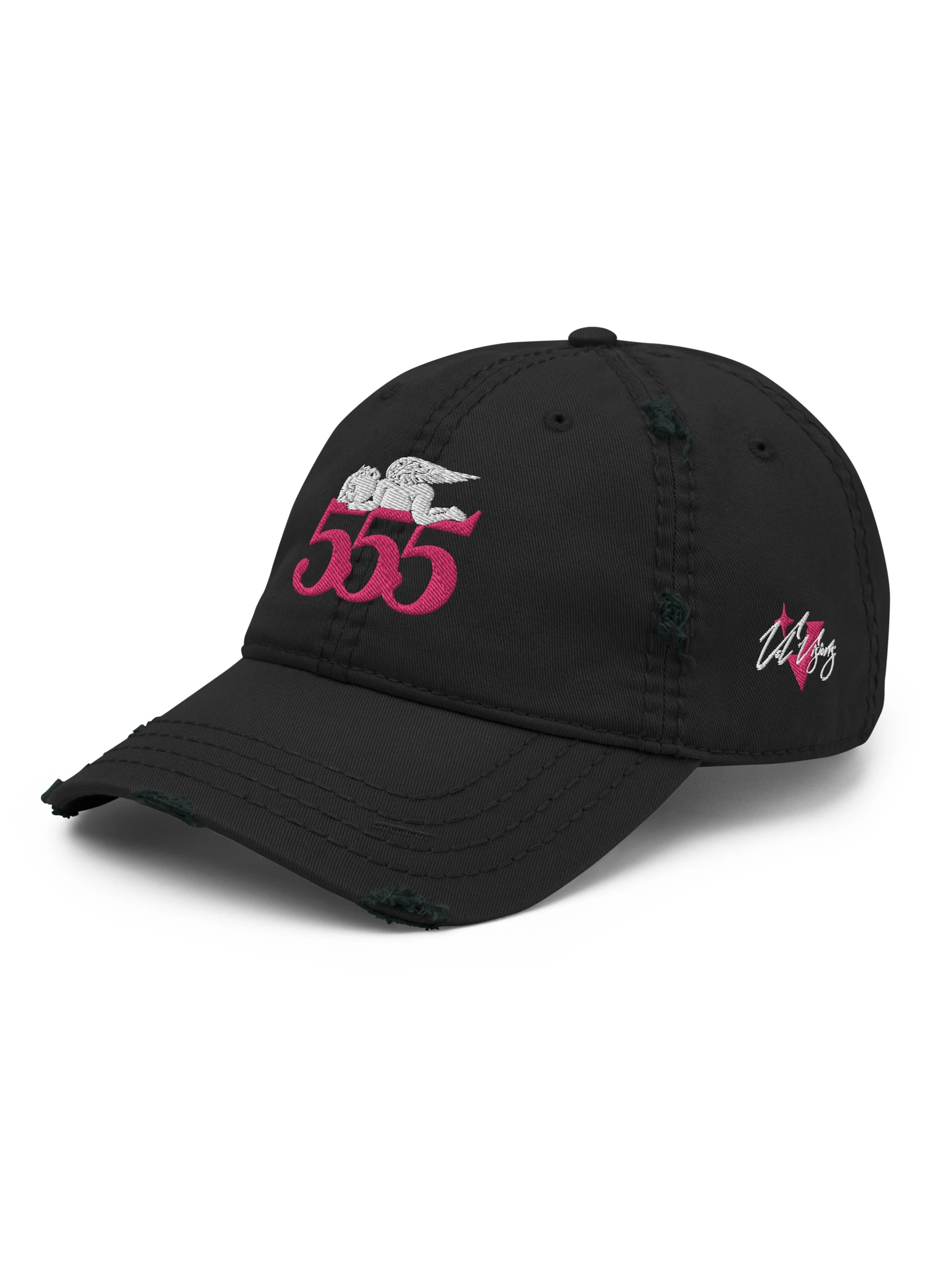 VELVISIONS 555 DISTRESS DAD HAT